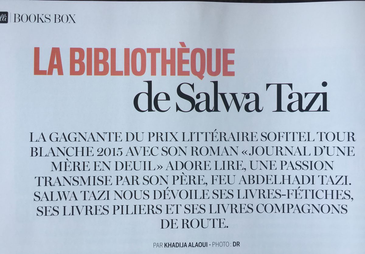 La Bibliothèque de Salwa Tazi